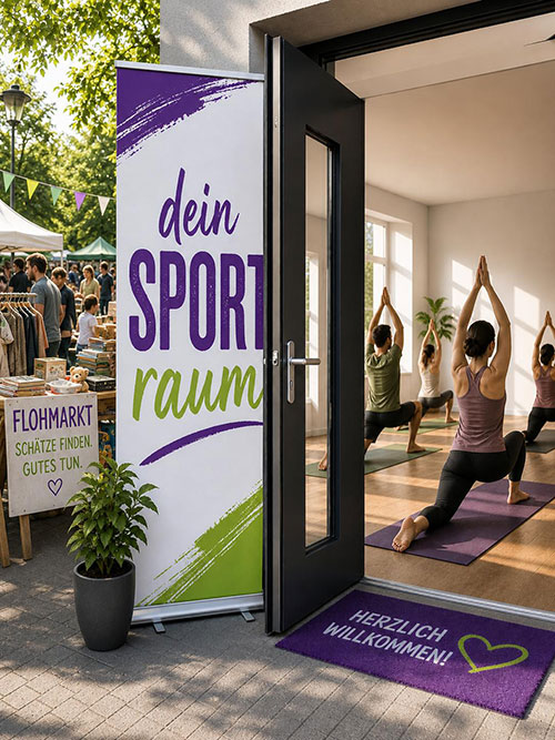 Flohmarkt und Tag der offenen Tür in „dein SPORTraum“