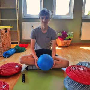 Sport-Praktikant Mathis